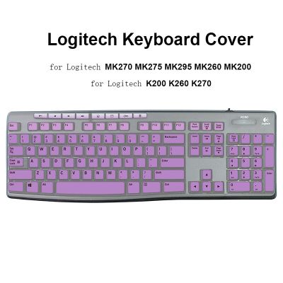 MMDW Keyboard Cover Skin for Logitech MK200 MK270 MK260 MK295 MK275 MK260 & Logitech K270 K200 K260 Keyboard Protector US Layout Keyboard Accessories