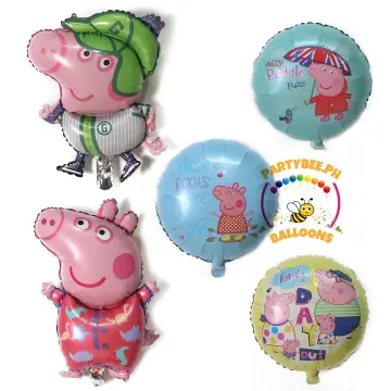 Ballon Alu Rond - Peppa Pig Party 
