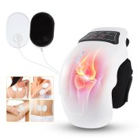 Electric Knee Pads For Joint Pain Relief Vibrator Infrared Heating Knee Massager For Arthritis Physiotherapy Brace Rechargeable