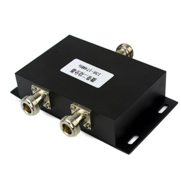 2 Way VHF 136-174MHz Antenna Power Divider Splitter for Radio Repeater ...