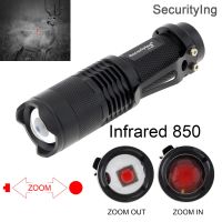 Long Rang IR-850nm 940nm LED Infrared Flashlight Adjustable SK68 Focus Night Vision IR Light Torch for Hunting Tactics Predator Flashlights