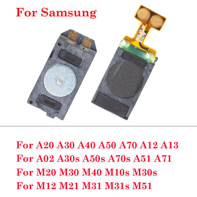 หูฟังลำโพง untuk A02 Samsung A12 A13 A20 A30 A30s A32 A40 A50 50S A70 S A71 M20 M30s ลำโพง M51 Bunyi Kabel Fleksibel