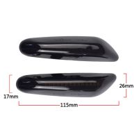 ‘；。【； For BMW E60 E61 E90 E91 E92 E93 E81 E82 E88 E46 X3 X1 LED Dynamic Turn Signal Blinker Side Marker Mirror Indicator Light