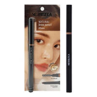 Merrezca Natural Brow Pencil เมอร์เรซกา เนเชอรัล โบร์ว เพ็นซิล ขนาด 0.3กรัม ( มี2 เฉดสี )