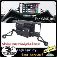 New GPS Smart Phone wireless charger Navigation Bracket Adapter Holder stand FOR YAMAHA X-MAX 300 XMAX 300 XMAX300 NMAX N-MAX