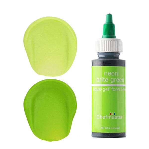 สีเจล Chefmaster Color Neon Green - Gel 2.3oz / 5704