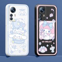 Casing ponsel untuk Xiaomi Mi 13 12S 12 12X 12T 11i 11T 11 10 10S 10T Pro Lite Ultra 5G Cinnamoroll Sanrio Melody tali cair Funda