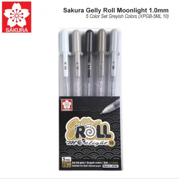 Sakura Gelly Roll Gel Pen Set Moonlight Metallic Regular 3D