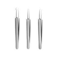 【cw】 Acne Needle Blackhead Blemish Pimples Removal Pointed Bend Gib Face Tools Comedone Extractor 【hot】