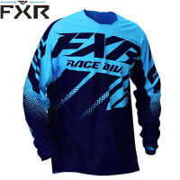 New FXR Motorcycle Mountain Bike Enduro Downhill Mtb Jersey Offroad MX Bicycle Locomotive Shirt Motocross Country Polera mtb