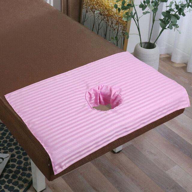 jw-5pcs-bed-sheet-massage-table-cover-bedside-face-hole-soft-polyester-with