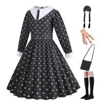 Halloween Party Costumes White Collar Princess Dress Cosplay Costume Fashion Daily Casual Outfit Carnival Costume for Autumn Spring modern