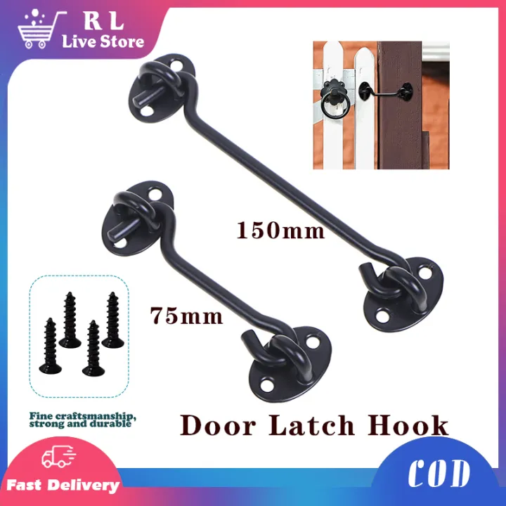 Stainless Steel Barn Door Lock Sliding Door Lock Hook and Eye Latch