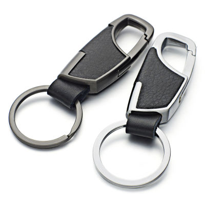 New High Quality Leather Keyrings KeyChains For Car Innovative Key Chains Rings Holder For Man Best Gift