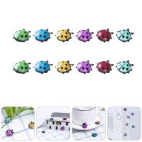 ☈☁❍ Ladybug Fridge Magnet Magnets Magnetic Sticker Home Decor Kitchen Self Adhesive Mini