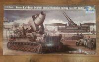 1/35 Morser Karl-Railway carrier Trumpeter #00208