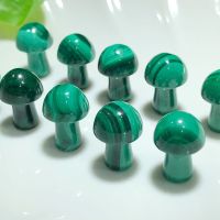 1ชิ้น Casuale Naturale Malachite มินิ Sculture Di Funghi Cristalli Pietra Curativa Gemma Artigianale Figurina Fai Da Te Decorazione A Stanza Di Casa Regalo