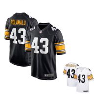 2023 New Fashion version NFL Pittsburgh Steelers football jersey POLAMALU 43  short-sleeved jersey