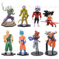 D Ragon B All อะนิเมะแอ็คชั่น Son Goku Kakarotto Jiren Gogeta Piccolo Frieza Tien Shinhan พีวีซีรุ่นของเล่นคอลเลกชัน