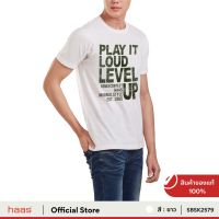 hungrygirl เสื้อผ้าสาวอวบ อ้วน haas: PLAY IT LOUD LEVEL UP ผ้านิ่มใส่สบาย ขายดีติดอันดับ ! (UNISEX) SBSK2578 เสื้อผ้าไซส์ใหญ่ เสื้อผ้าน่ารัก เสื้อผ้าเกาหลี