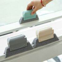 2 In 1 Groove Cleaning Tool กรอบหน้าต่างประตู Groove Brush ประตูบานเลื่อน Track Cleaning Cloth Hand-Held Cleaner Dust Shovel