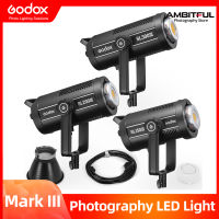 Godox SL150 SL200 SL300 Mark III LED Video Light 150วัตต์ Bowens Mount Daylight Balanced 5600K 2.4G ระบบสำหรับสัมภาษณ์