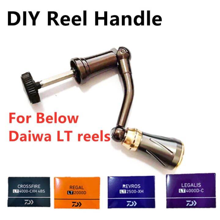 DIY Spinning Fishing Reel handle for Daiwa Revros LT Regal LT Legalis