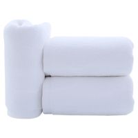 Bath Towel Set 100% Cotton Bathroom Towels Absorbent Quick-Dry Plush Bath Towels