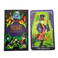 Tarot Oracle Card Mysterious Divination Comics Tarot Card Girl Card Game Board Game English Playing Cards Villains Tarot Deck