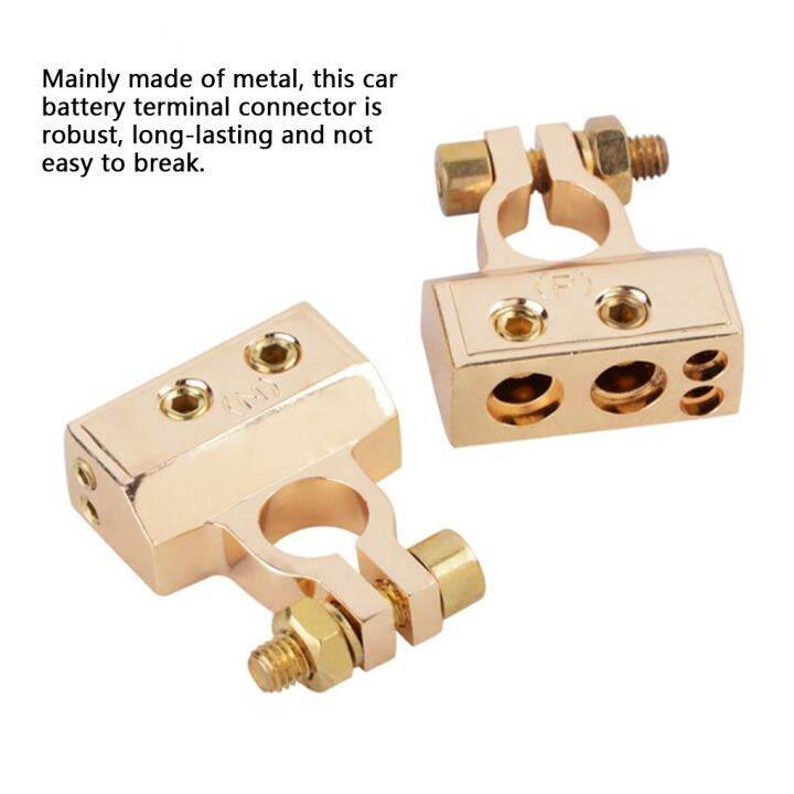 Universal Car Battery Terminal Connectors Replacement Fast Release