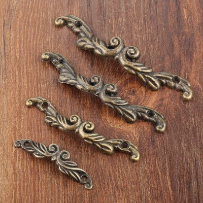 2pcs Pull Handle Jewelry Pulls Handles Antique Drawer Cabinet Knob Hardware Accessories
