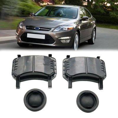 ◘ 2Pcs Car Right Front Headlight Lamp Dust Cap Lid Shell for Ford Mondeo MK4 2008 2009 2010 2011 2012 2013 Dust-Cover Seal