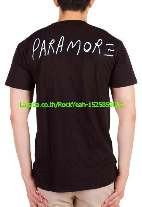 เสื้อวง-paramore-เสื้อร็อค-เสื้อทัวร์-พาร์อะมอร์-ไซส์ยุโรป-rcm1550