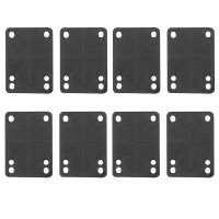 Rubber Skateboard Riser Pad 1/8 3mm Pack of 8