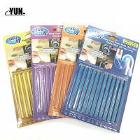 60PCS Sticks Oil Decontamination Sewer Hair Clear The Kitchen Toilet Bathtub Drain Cleaner Sewer Cleaning Rod Convenient 8D