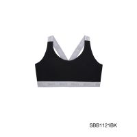 ✌Sabina เสื้อชั้นใน Sport Bra รุ่น Sbn Sport รหัส SBB1121BK สีดำ♤