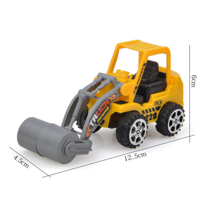 childrenworld-6pcs-simulation-vehicle-excavator-engineering-model-kid-toy-car-collection-gift