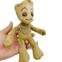 22Cm Disney Marvel Groot Plush Guardians Of The Galaxy Tree Man Anime Figure Kawaii Stuffed Dolls Pendant Kids Gifts