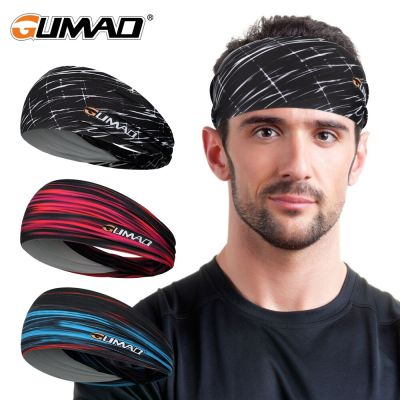 Neuim Sport Headbands Sweatband Elastic Yoga Running Hair Band Sweat Bandage Workout Tennis Fitness Jog Basketball Headscarf Men Women