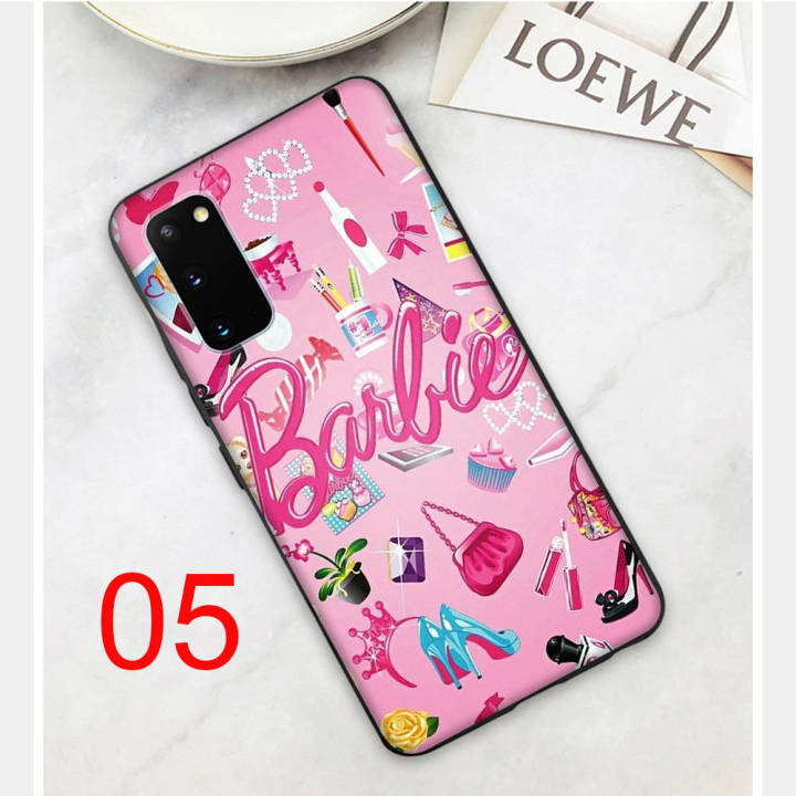 barbie-doll-อ่อนนุ่ม-ซิลิโคน-เคสโทรศัพท์-หรับ-xiaomi-redmi-note-11-9t-10c-10s-11i-12-11t-10-max-pro-black-ปก