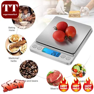 0.01g/0.1g Precision LCD Digital Scales 500g/3000g Mini Electronic Grams  Weight Balance Scale for Tea Baking Weighing Scale