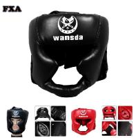 FAX Headgear Head Guard Training Kick Boxing Protector Sparring Gear Face Helmet
