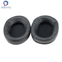 POYATU ATH-WS1100 E Arpads สำหรับเสียง Technica ATH-WS1100 Ath Ws1100แผ่นรองหูฟังหูฟังแผ่นรองหูฟังปลอกหมอนอิงหนัง PU Earmuff