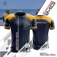 New FashionSublimation  Mers Benz Tshirt Jersey Sublimation Unisex Short Sleeve S-4XL 2023