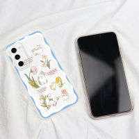 KOSLAM เคสโทรศัพท์แบบใสดอกไม้สำหรับ Samsung Galaxy A54 A24 A34 A14 LTE A13 A13 5กรัม A23 A33 A53 A73 5กรัม A04 A04e A04s A03 A72 A52s A52 A32 A22 A42 A12 A51 A41 A31 A21ปลอกโทรศัพท์มือถือ TPU นุ่มมีในสต็อก