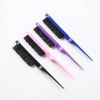 1 Pcs Professional Hair Brushes Comb Teasing Back Combing Hair Brush Slim Line Styling Tools 4 Colors Wholesale Hair Comb