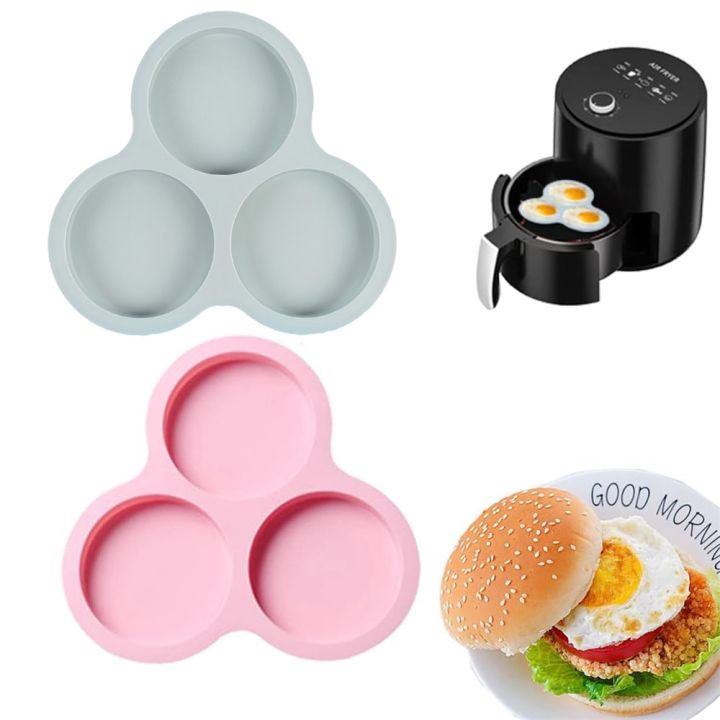 lz-silicone-round-cake-air-fryer-mold-panela-de-3-cavidades-cozimento-antiaderente-hamburger-panela-de-p-o-acess-rios-de-cozinha