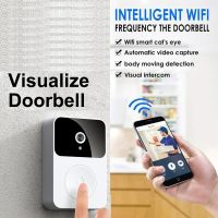 ▬∏ Ring Doorbell with Camera Smart Doorbell USB 2.4G Wireless WiFi APP Voice Video 1080P Electro Night Vision Auto