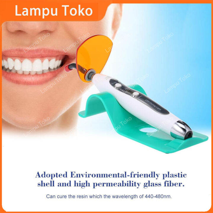 Dental light cure curing LED sinar laser tambal gigi komposit composite veneer high power