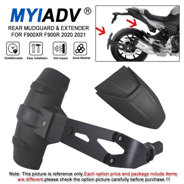 For Bmw F900r F900xr 2020 2021 Motorcycle Rear Mudguard Fender Extender Wheel Tire Mud Splash 7892